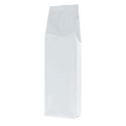 Zijvouwzak - glanzend wit - 135x390+{40+40} mm (2,8-3,3 ltr)