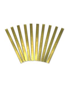 Sluitstrips (Tin Ties) goud - 180 mm