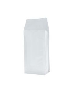 Flat bottom zak - glanzend wit - 140x350+{47,5+47,5} mm (2,8 lt)
