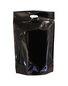 Standup Pouch Black + handle