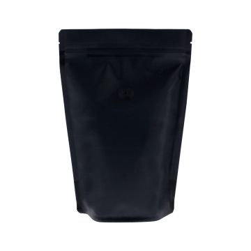 Koffiezak - mat zwart (100% recyclebaar)