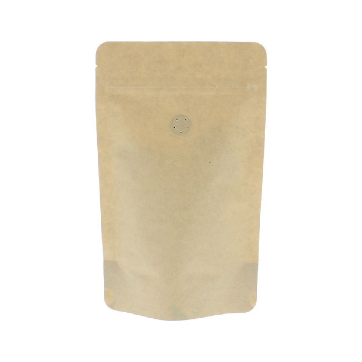 Koffiezak kraftpapier composteerbaar  - bruin