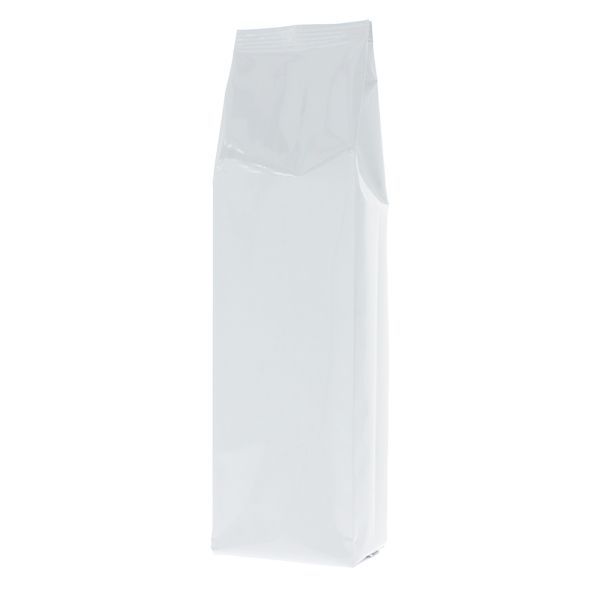 Zijvouwzak - glanzend wit - 135x390+{40+40} mm (2,8-3,3 ltr)