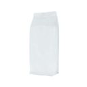 Flat bottom koffiezak - glanzend wit