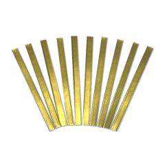 Sluitstrips (Tin Ties) goud - 180 mm