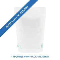 Stazak met Paper Feel Varnish - wit - 160x230+{45+45} mm (700-900ml)
